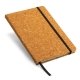 A5 notebook ● with ribbon place holder and an elastic closure ● ± 160 lined pages.