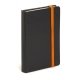 Includes a paper slip pocket inside the back cover.