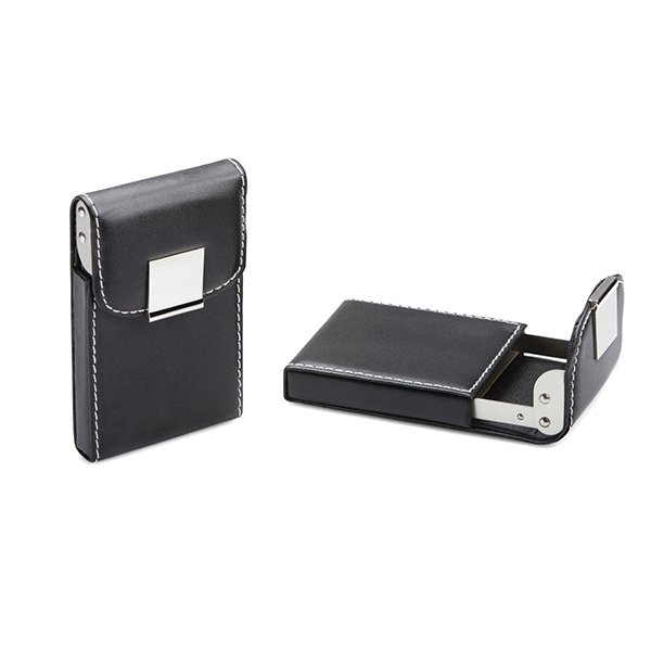 Executive PU Business Card Holder